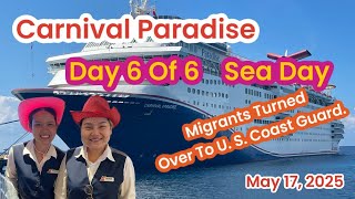 Carnival Paradise Day 6 Of 6 Sea Day