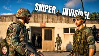 Virei o pesadelo do time adversário sendo um SNIPER INVISÍVEL