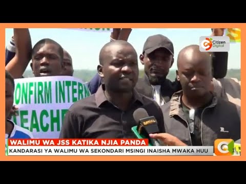 Walimu wa JSS waishinikiza TSC kuwapa ajira ya kudumu