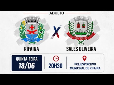 RIFAINA VS SALES OLIVEIRA (LIGA MINAS SÃOPAULO) (SEMI FINAL) (ADULTO)