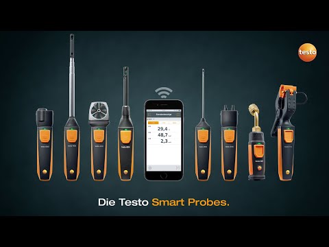 testo Smart Probes Klima-Set - mit Smartphone-Bedienung