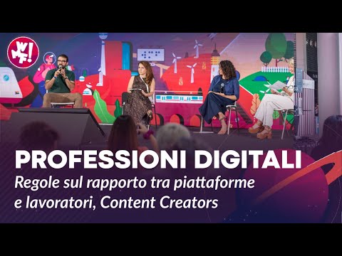 Professioni digitaliRegole sul rapporto tra piattaforme e lavoratori, Content Creators