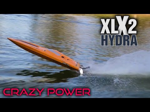 First Run Castle Creations Hydra XLX2 Binding & Calibration - Deltaforce 35 FE Rc Boat