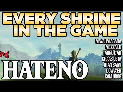 Every Shrine in Hateno - Shrine Hunters - Breath of the Wild | Austin John Plays