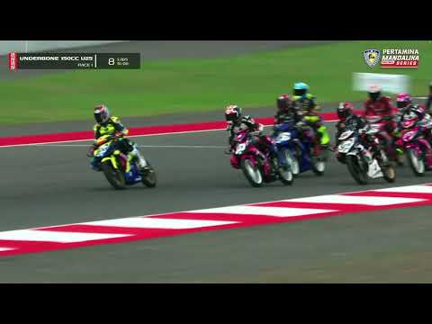 UNDERBONE SENGIT! ODDING JUARA | Race 1 Underbone 150 Pertamina Mandalika Racing Series 2025 Rd. 4