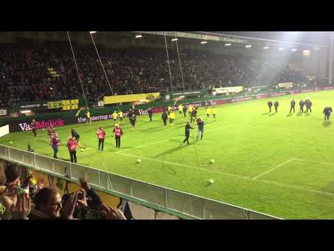 Fortuna Sittard - jong Utrecht sfeerbeelden, behalen playoffs HD