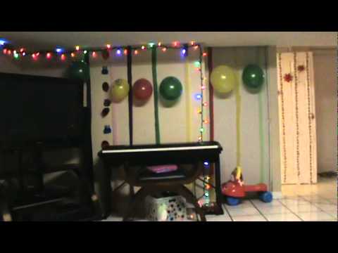 MIsbah's Birthday decoration 2009 part 2