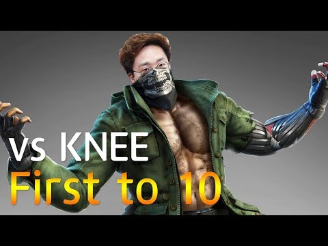 -전설과의 10선승, vs무릎!- Living Tekken God, Knee! First to 10 (TEKKEN 7 - Knee vs CBM)