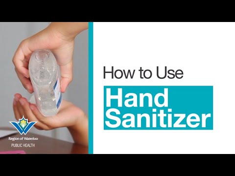 How to Use Hand Sanitizer (Return to School)