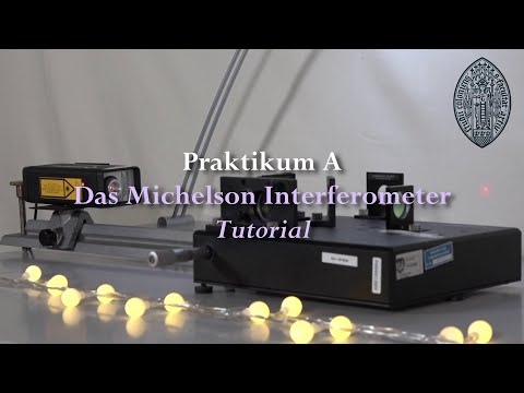 Das Michelson Interferometer - Tutorial #michelsoninterferometer #praktikum #physik