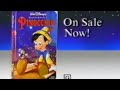 Pinocchio Vhs Commercial 1993
