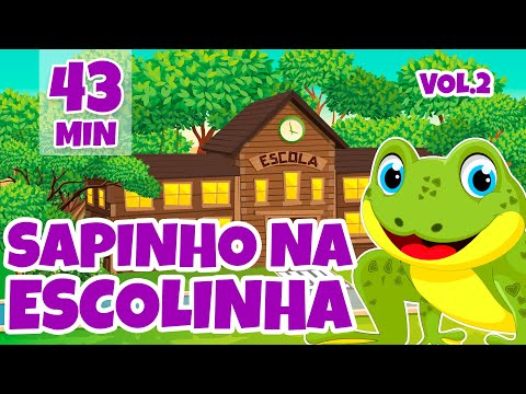 Sapinho na Escolinha Vol.2 - Giramille 43 min | Desenho Animado Musical