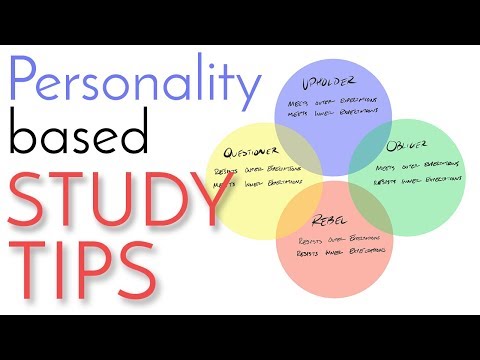 基於個性的學習技巧｜提高成績的工具 (PERSONALITY-based Study Tips | Tools for Better Grades)