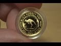 1989 1 10 Oz Australian Proof Gold Nugget