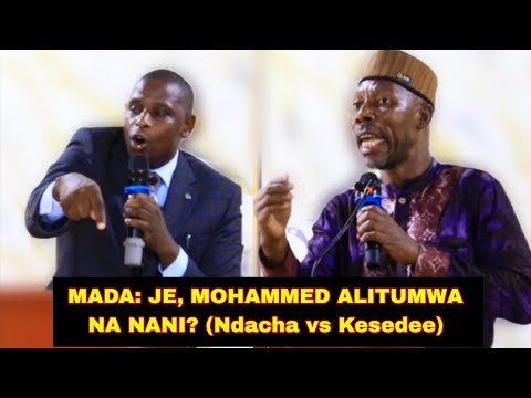 KIBANO!! MCH. NDACHA VS UST KESEDEE; MADA: JE, MOHAMMAD ALITUMWA NA NANI?