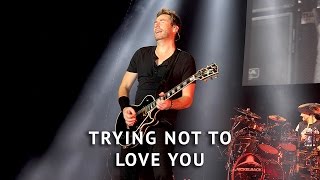 Nickelback – Trying Not To Love You (LIVE @ Budapest Aréna, 16/9/2016)