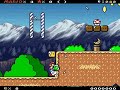 SMW Custom Level Flying Ice Desertic