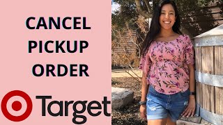 CANCEL ITEMS IN TARGET ORDER!!! / CANCEL YOUR TARGET DRIVE UP ORDER