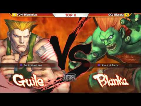 Defend the North 2015 - USF4 - Top 8 - Zaferino vs OG Shine / YOMI Dieminion vs OCV Riceata