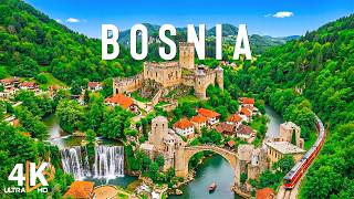 Bosnia 4K UHD 🇧🇦 Sarajevo Streets, Mostar Bridge & Natural Wonders