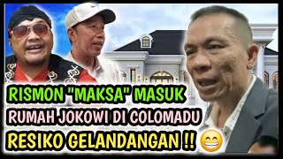 Download lagu RISMON 'MAKSA' MASUK RUMAH JOKOWI || RESIKO GELANDANGAN GAK PUNYA RUMAH 😁 mp3 Download lagu RISMON 'MAKSA' MASUK RUMAH JOKOWI || RESIKO GELANDANGAN GAK PUNYA RUMAH 😁 mp3
