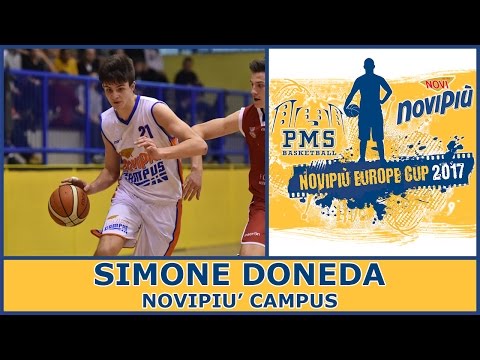 Simone Doneda - Highlights - Novipiù Europe Cup 2017