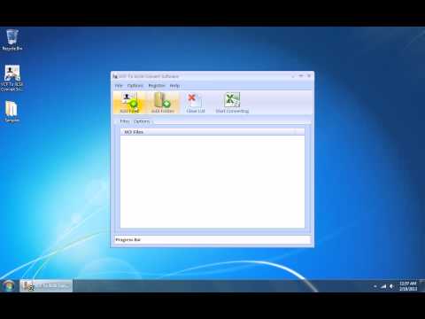 VCF To Excel Converter Software