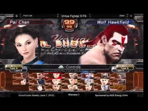 Paul Lee (TA/PA) vs Zass (WO) - VF5FS - Thursdays @ GameClucks - GCFGL Week Fourteen