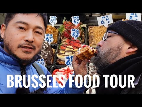 Epic BELGIAN Street Food in Brussels | Watch Before You Go