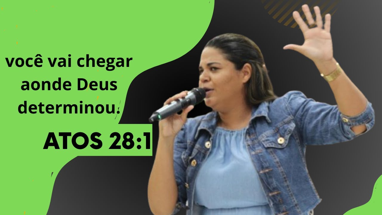 VOCÊ VAI CHEGAR AONDE DEUS DETERMINOU - RARAFELA NASCIMENTO