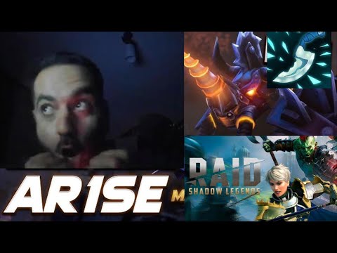 Ar1se Magnus Legendary Plays Hard Game Dota 2 Highlights And Raid SL !!