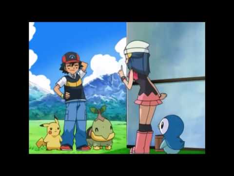 Ash and Dawn’s ice cream date (Pearlshipping moment)