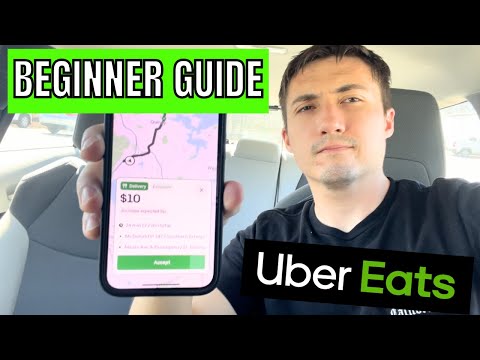 Uber Eats Driver Beginner Guide! | Step By Step