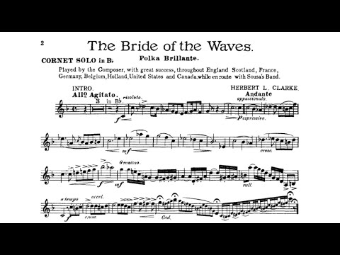 [TRUMPET SOLO] Herbert L. Clarke Solos - The Bride of the Waves