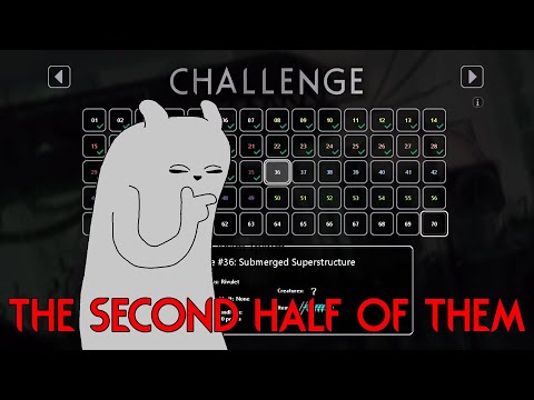 Finally doing all the Rain World Challenges (36 to 69)