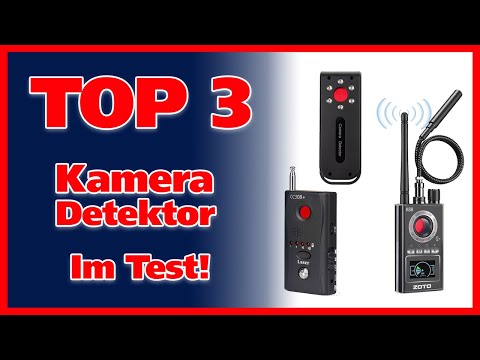 TOP 3 Kamera Detektor Test 2025 (Aufspürgerät - Kamera-Wanzen Finder)