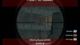 Call of Duty 4 - Good and Secret Sniper spots - DirectKill - Abyssaria - Sabaton - Attero Dominatus