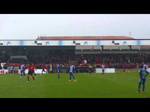 GOL DE URKO VERA. MIRANDÉS 2-1 PONFERRADINA.