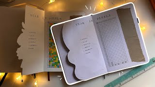 YEAR IN PIXELS: prepariamo insieme il tracker dell’umore sul bullet journal 📖