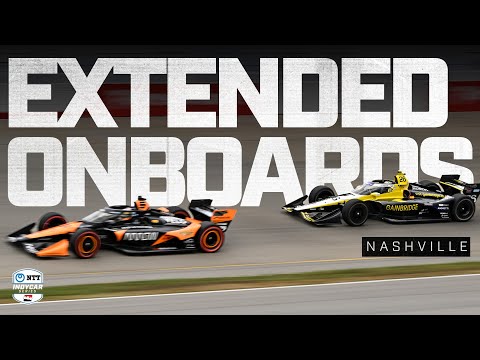 インディ2024 第19戦 ナッシュビル(市街地コース)決勝レースオンボード映像まとめ
