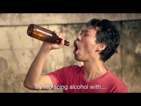 Thai Health Promotion Foundation - Replacing Alcohol Bottle (2020, Thailand)