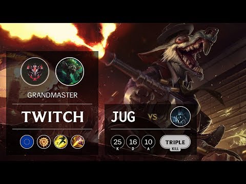 Twitch Jungle vs Karthus - EUW Grandmaster Patch 9.14