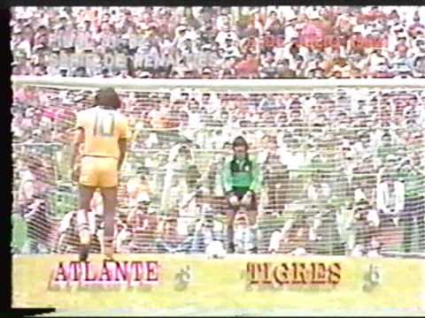 Tigres UANL vs Atlante  Final Penalties El Campeonato de 1982, estos si eran tigres no CHINGADERAS