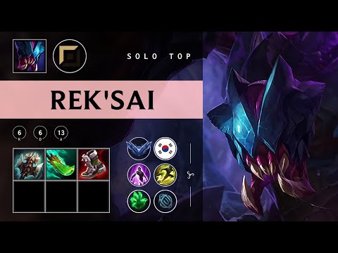 Rek'Sai Top vs Riven - KR Diamond Patch 25.24