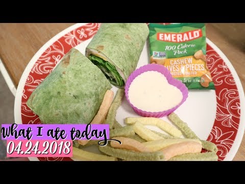 What I ate today using Intuitive Eating | Mini Dollar Tree Haul (04.24.2018)