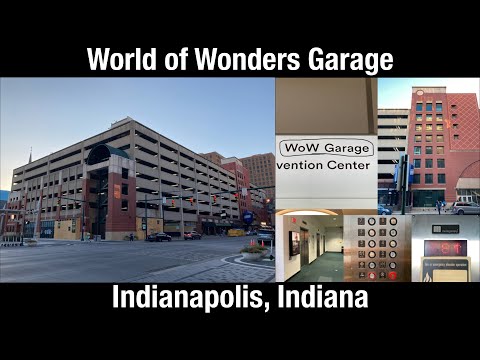 Only One Works! Montgomery Traction Elevators/Lifts - WoW Garage - Indianapolis, IN (6/27 Take)