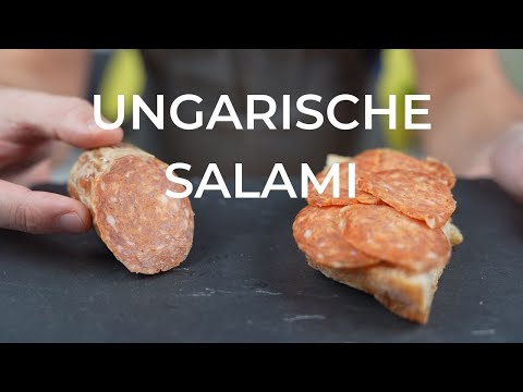 Ungarische Salami selber machen - Leckere Paprikasalami