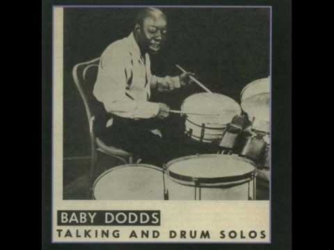 BABY DODDS  - "SHIMMY BEAT & PRESS ROLL DEMONSTRATION