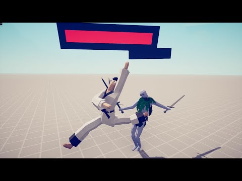 TAEKWONDO CHAMPION vs NEW UNITS - TABS - Totally Accurate Battle Simulator