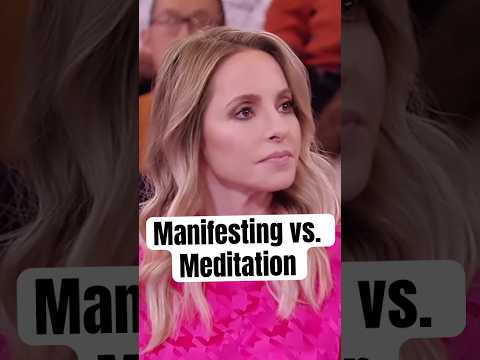 Manifesting vs. Meditation | Gabby Bernstein